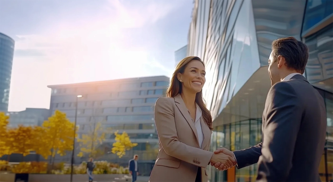 Bürogebäude Hintergrund